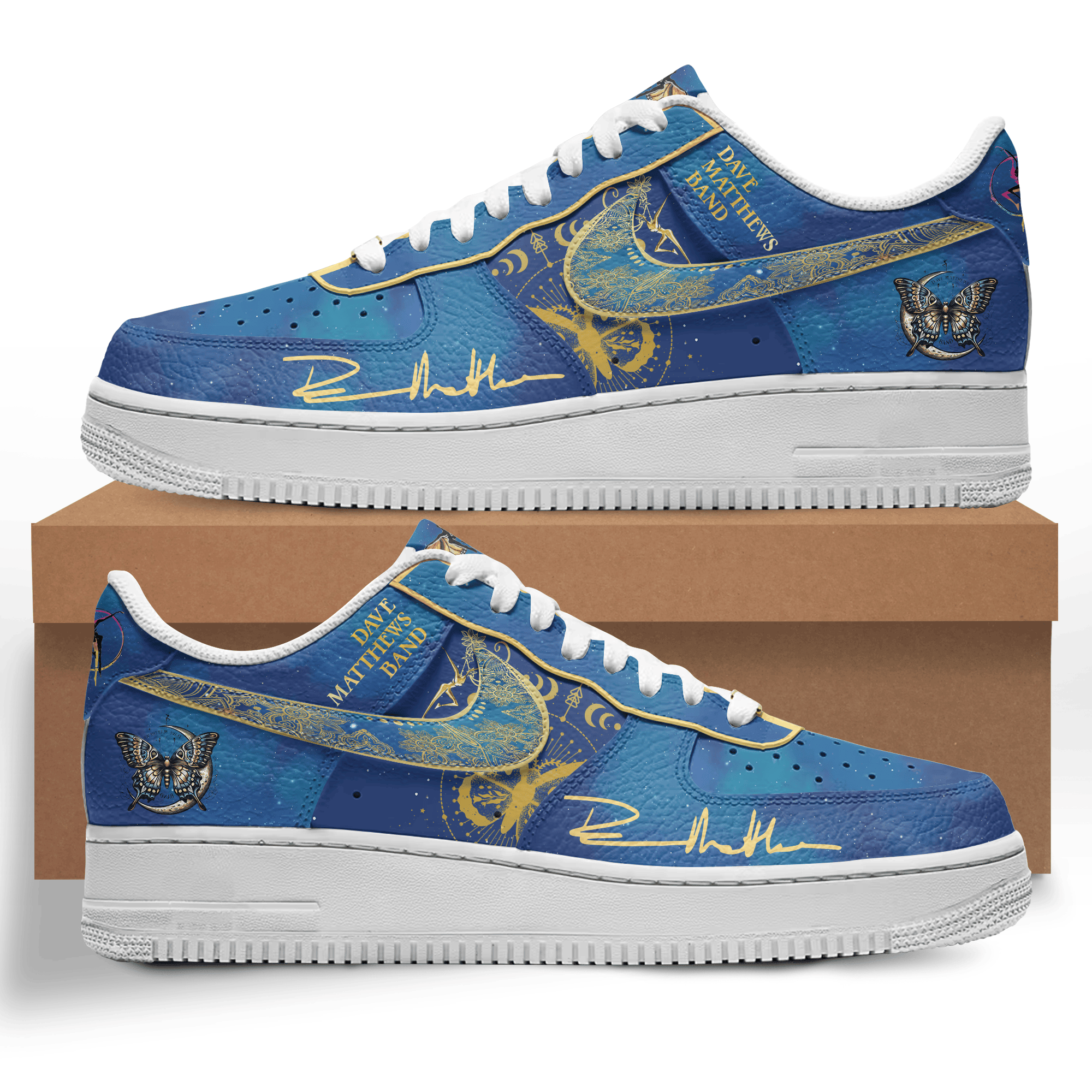 Ideafootwear Dave Matthews Band Air Low-Top Sneakers Shoes For Men And Women