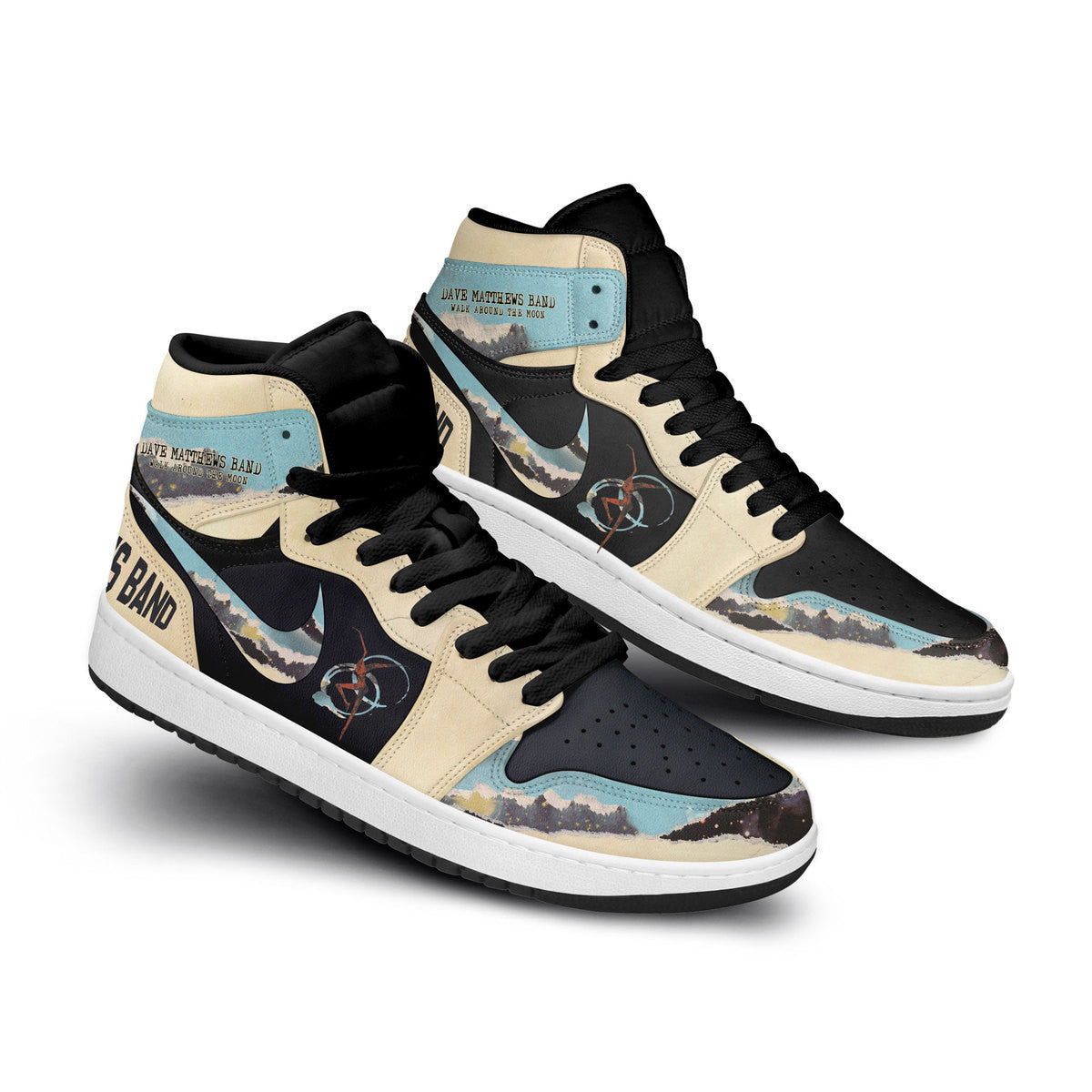 Ideafootwear Dave Matthews Band AJ1 High Sneakers Shoes For Men And Women