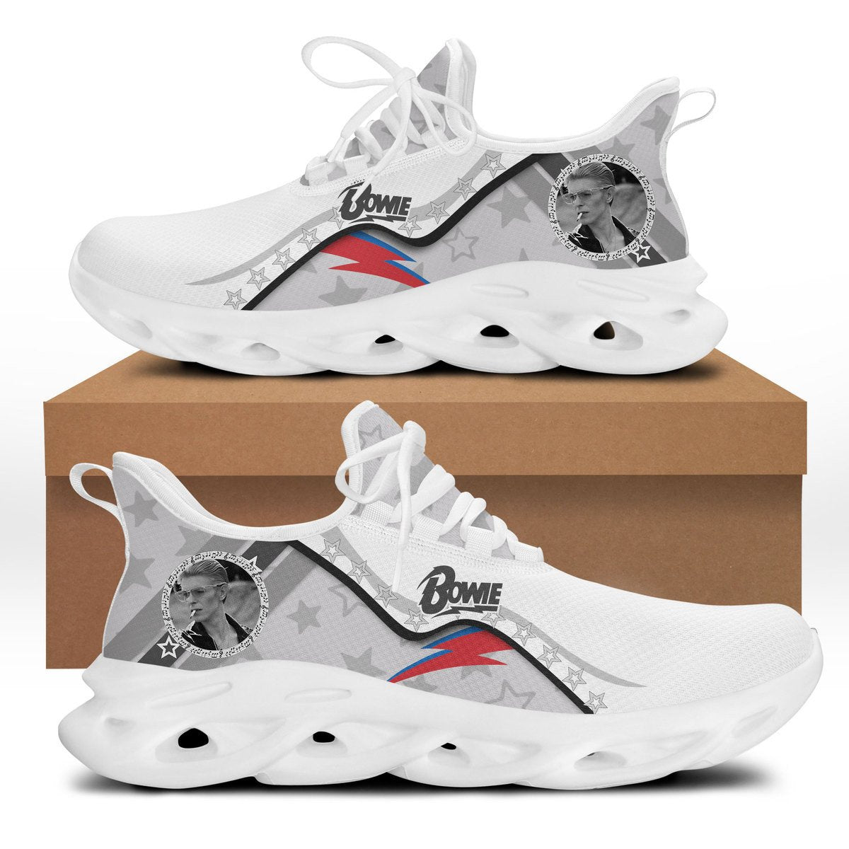 Ideafootwear David Bowie Max Soul Shoes Sneakers For Men And Women