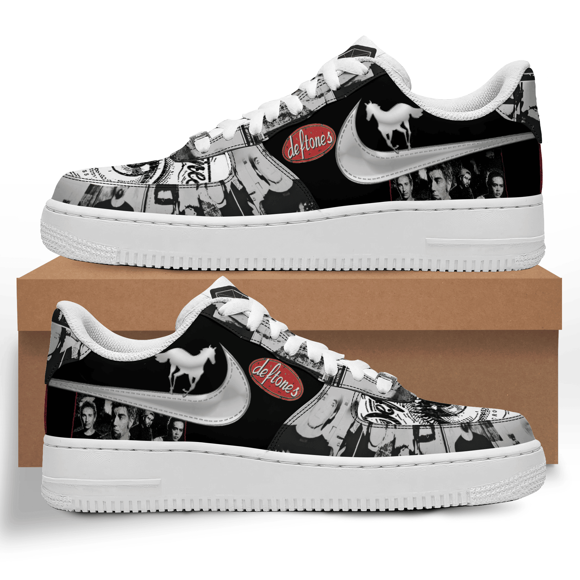 Ideafootwear Deftones Air Low-Top Sneakers Shoes For Men And Women