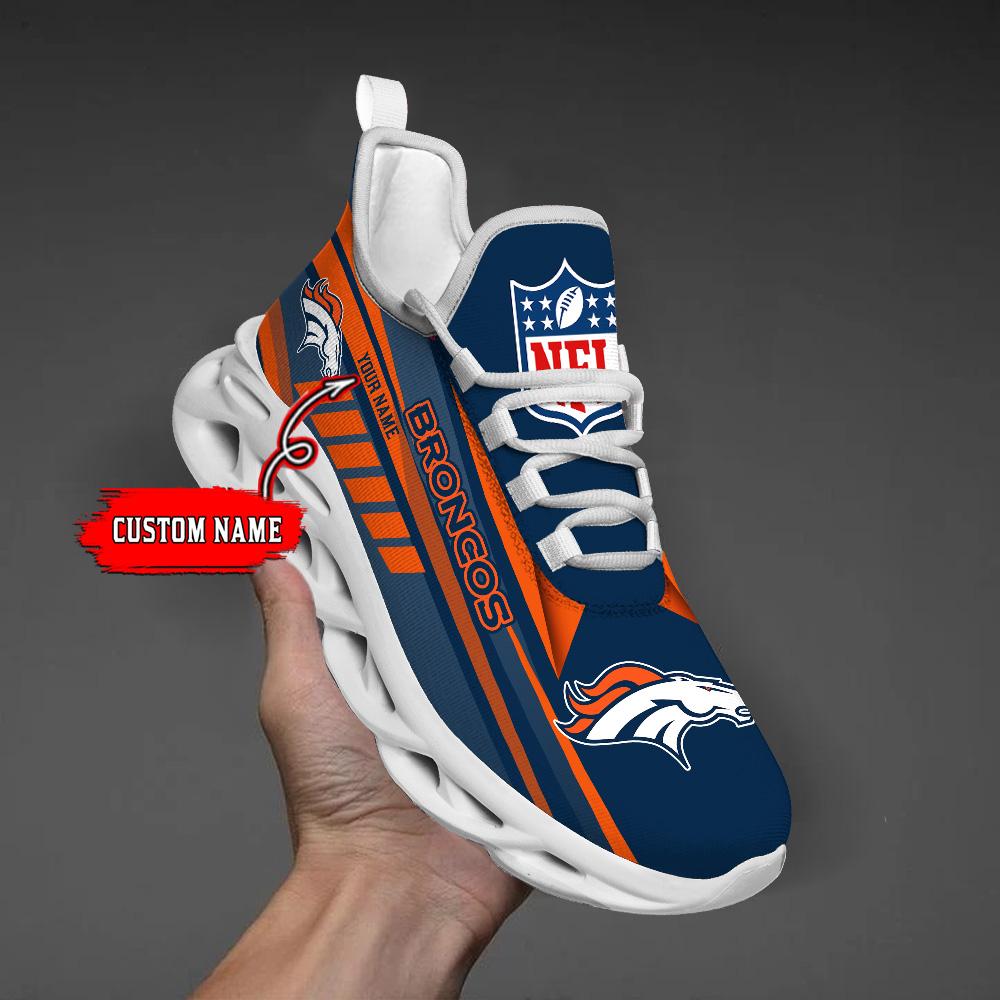 Ideafootwear Denver Broncos Max Soul Shoes Sneakers For Men And Women
