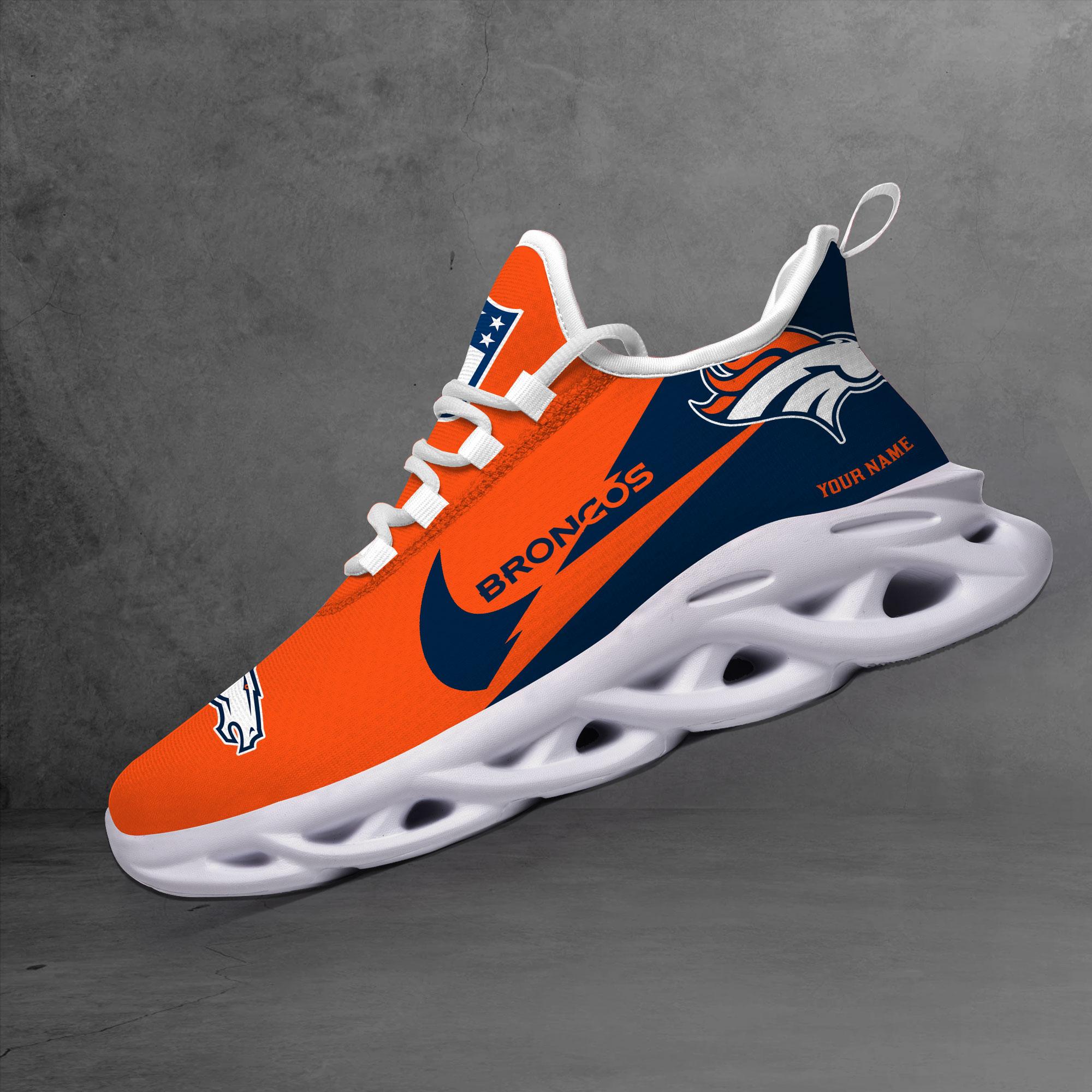 Ideafootwear Denver Broncos Max Soul Shoes Sneakers For Men And Women