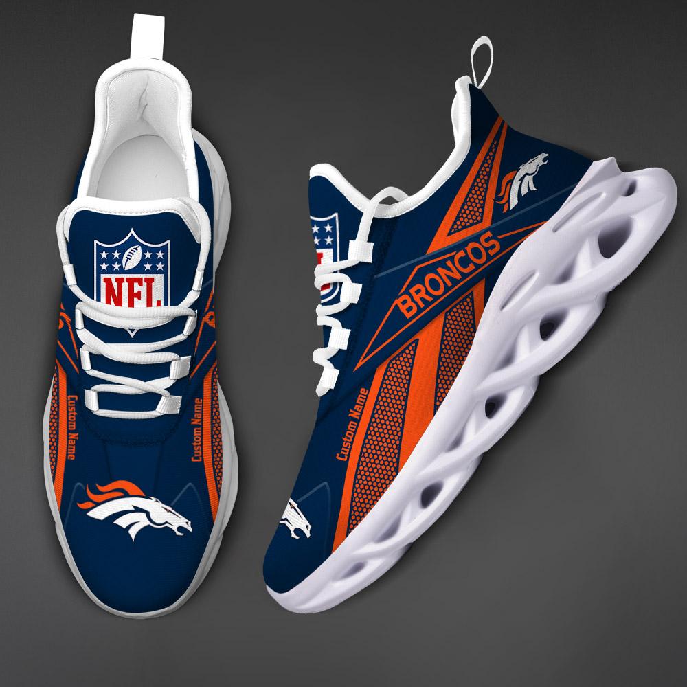 Ideafootwear Denver Broncos Max Soul Shoes Sneakers For Men And Women