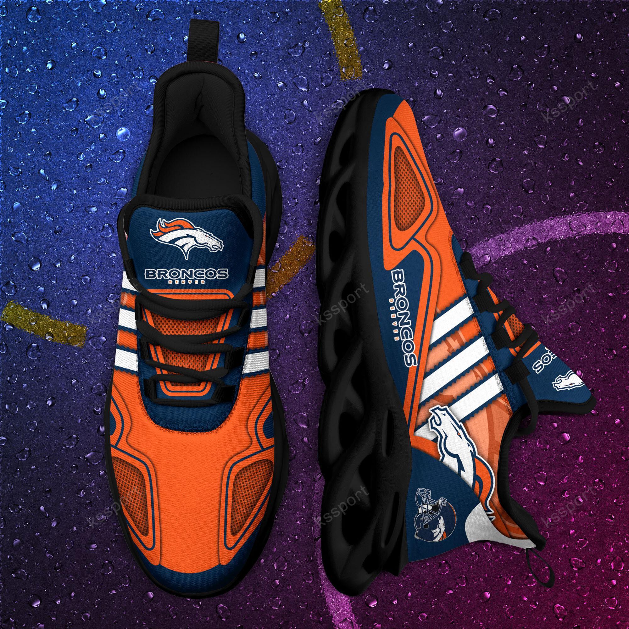 Ideafootwear Denver Broncos Max Soul Shoes Sneakers For Men And Women