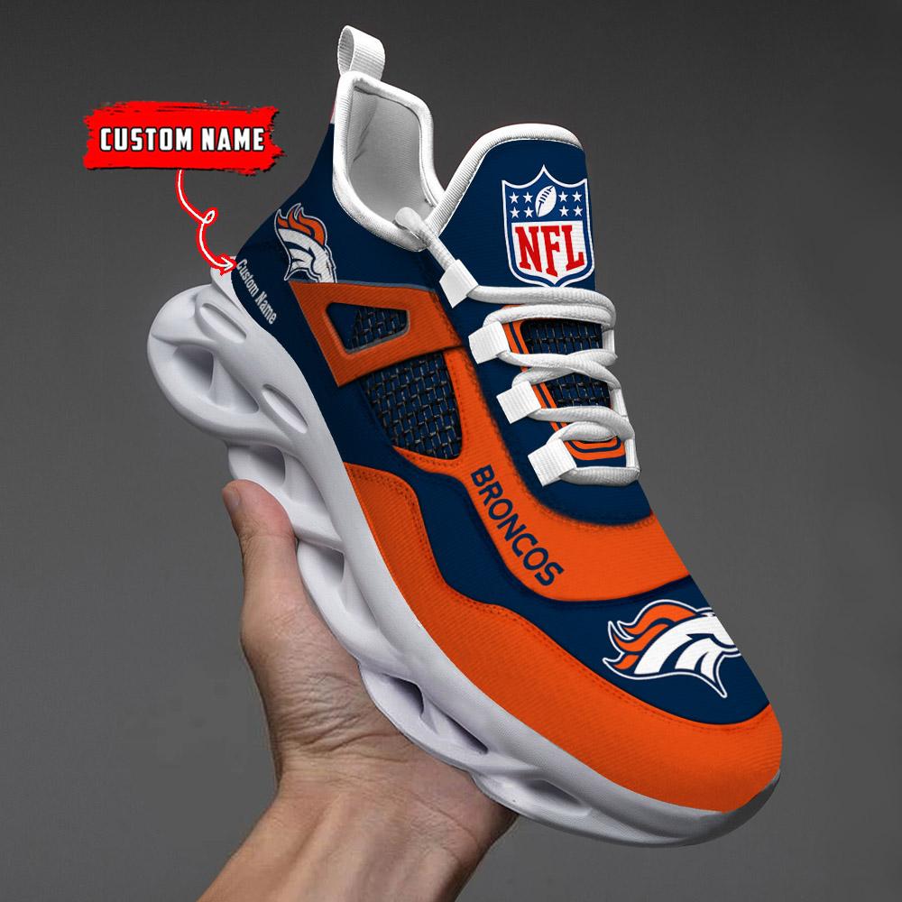 Ideafootwear Denver Broncos Max Soul Shoes Sneakers For Men And Women