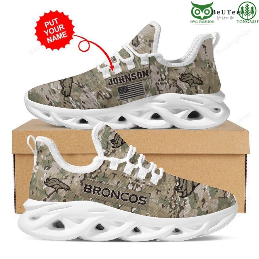 Ideafootwear Denver Broncos Max Soul Shoes Sneakers For Men And Women