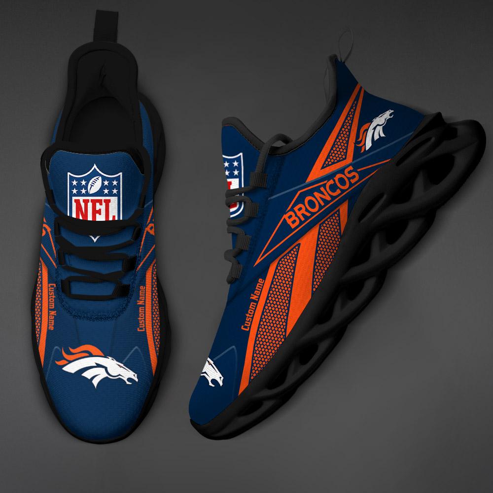 Ideafootwear Denver Broncos Max Soul Shoes Sneakers For Men And Women