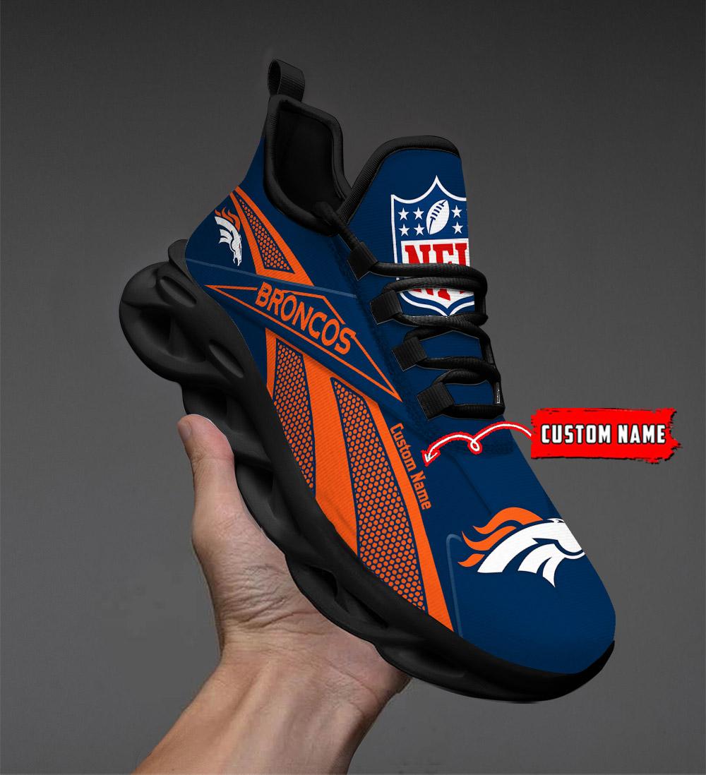Ideafootwear Denver Broncos Max Soul Shoes Sneakers For Men And Women