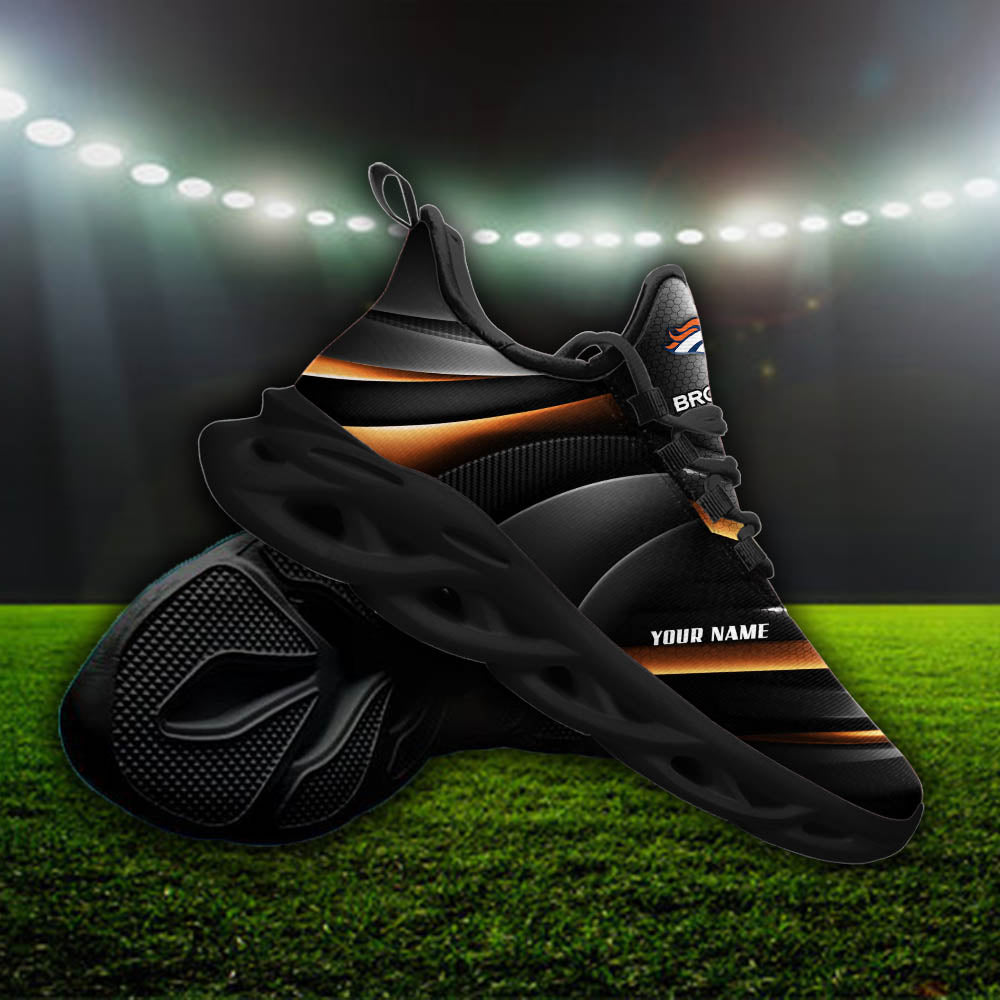 Ideafootwear Denver Broncos NFL Max Soul Shoes Sneakers For Men And Women