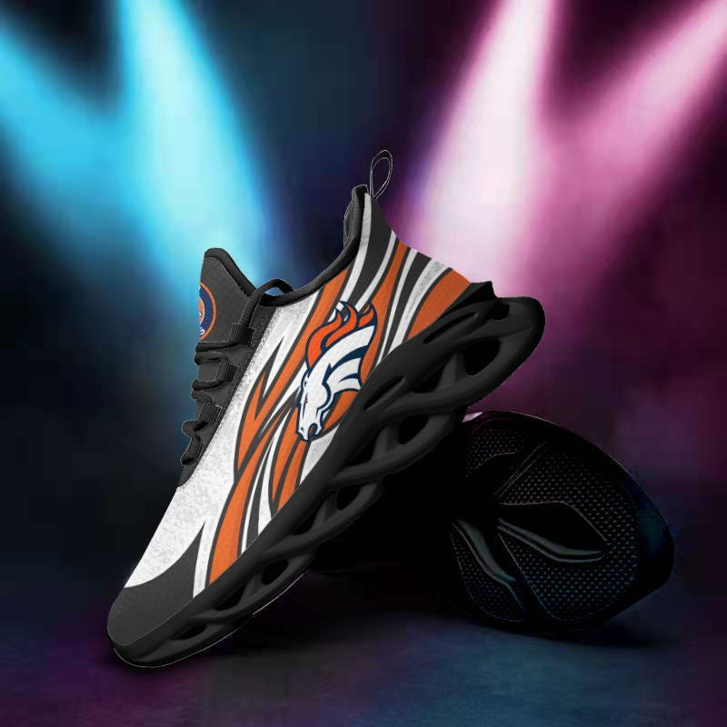 Ideafootwear Denver Broncos NFL Max Soul Shoes Sneakers For Men And Women