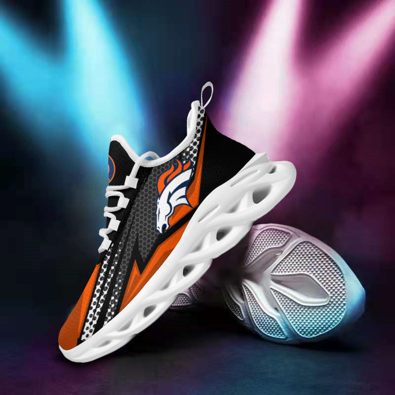 Ideafootwear Denver Broncos NFL Max Soul Shoes Sneakers For Men And Women