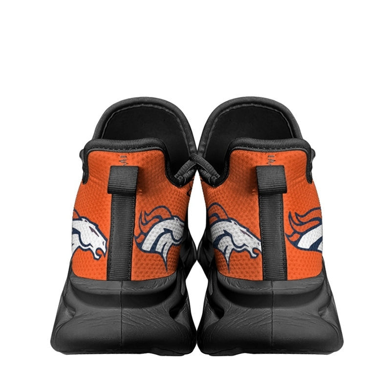 Ideafootwear Denver Broncos NFL Max Soul Shoes Sneakers For Men And Women