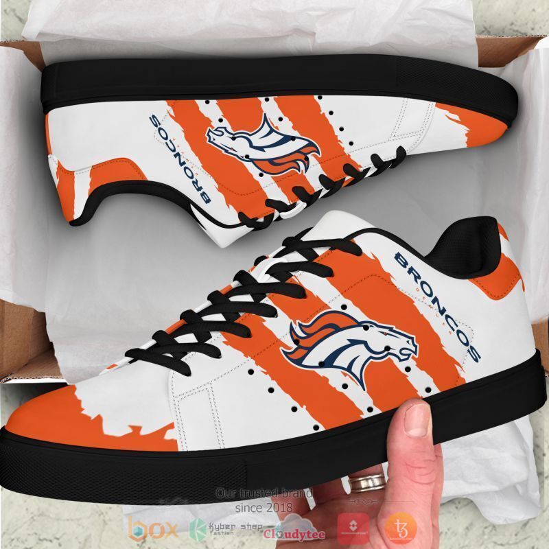 Ideafootwear Denver Broncos Skate Stan Shoes Sneakes For Men And Women