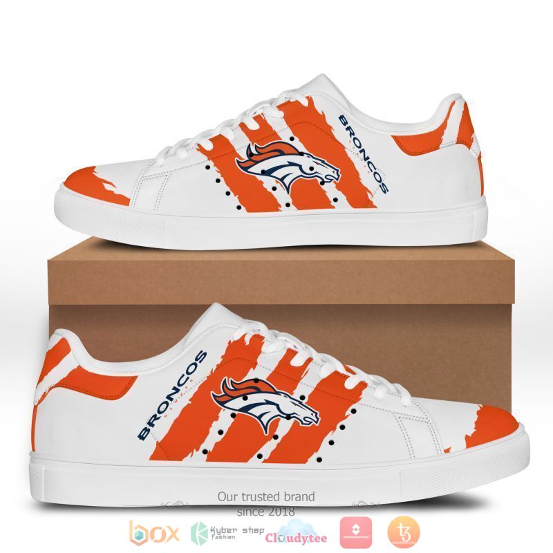 Ideafootwear Denver Broncos Skate Stan Shoes Sneakes For Men And Women