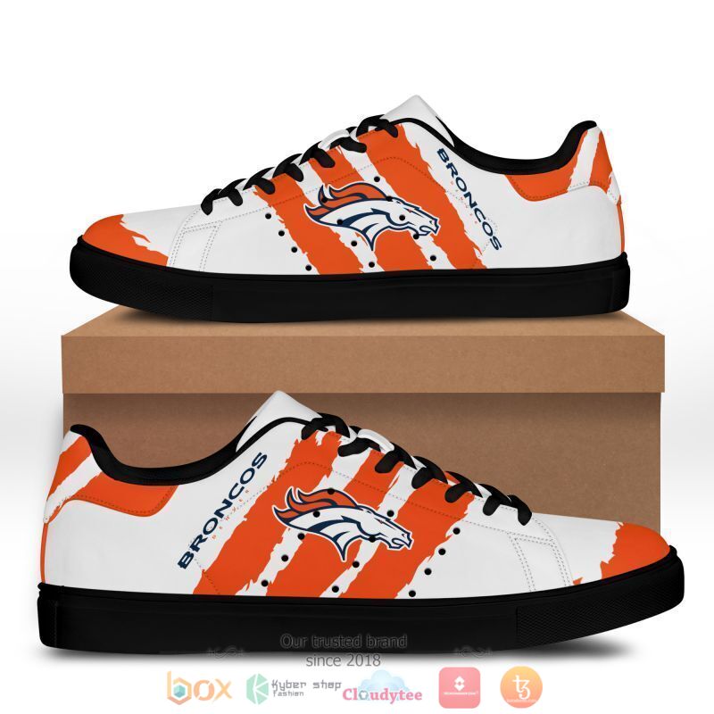 Ideafootwear Denver Broncos Skate Stan Shoes Sneakes For Men And Women