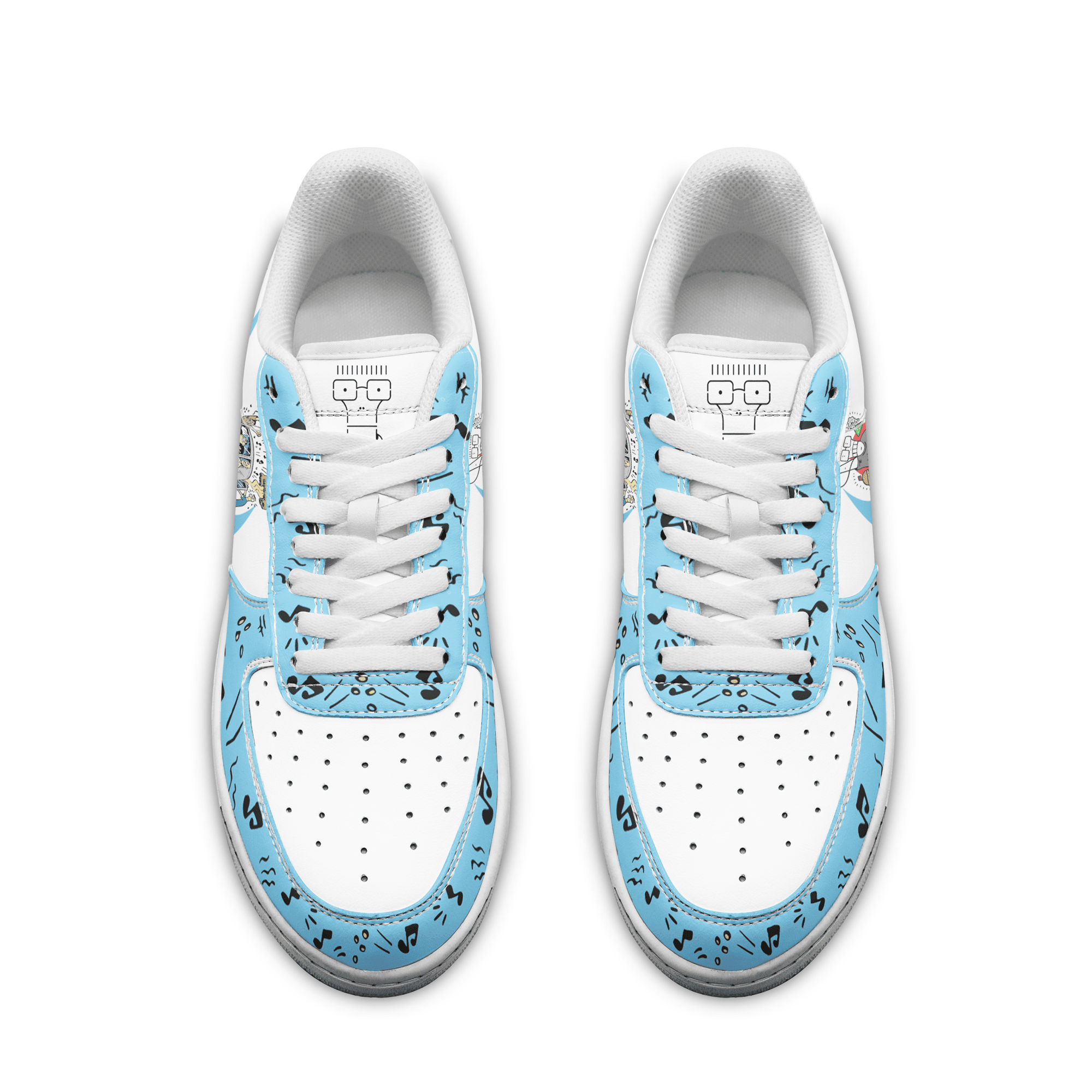 Ideafootwear Descendents Air Low-Top Sneakers Shoes For Men And Women