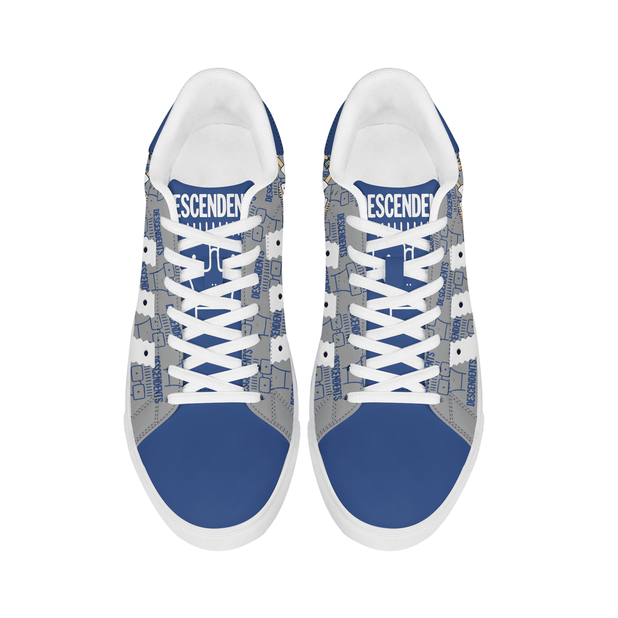 Ideafootwear Descendents Skate Stan Shoes Sneakes For Men And Women