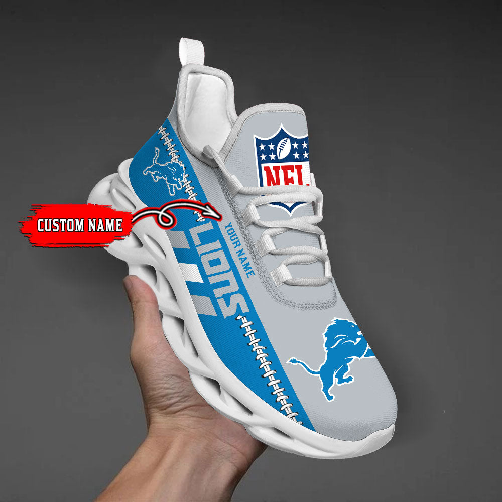 Ideafootwear Detroit Lions Max Soul Shoes Sneakers For Men And Women