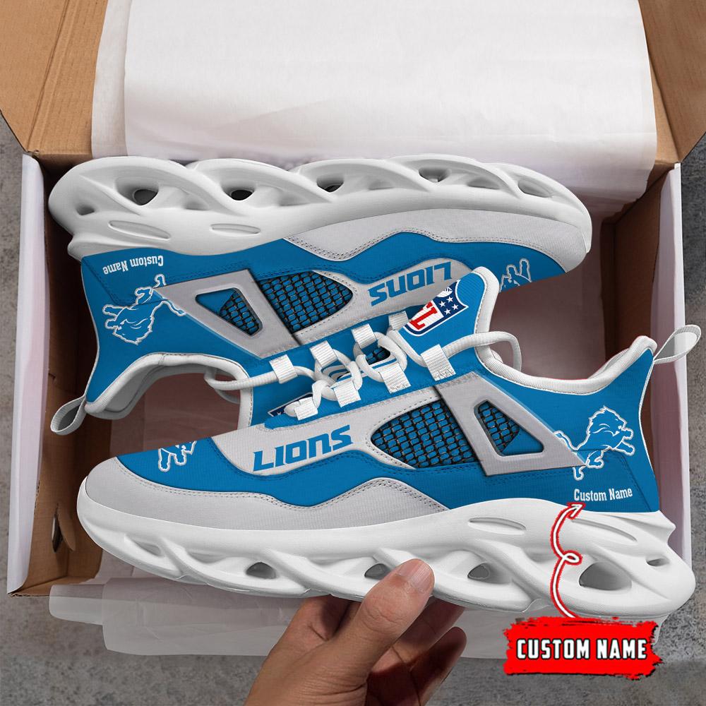 Ideafootwear Detroit Lions Max Soul Shoes Sneakers For Men And Women