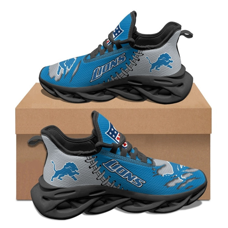 Ideafootwear Detroit Lions Max Soul Shoes Sneakers For Men And Women
