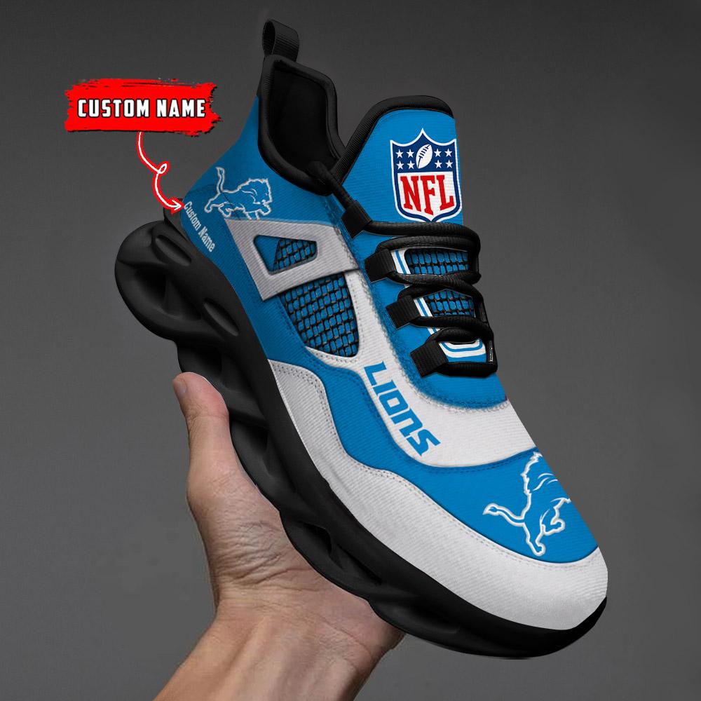 Ideafootwear Detroit Lions Max Soul Shoes Sneakers For Men And Women