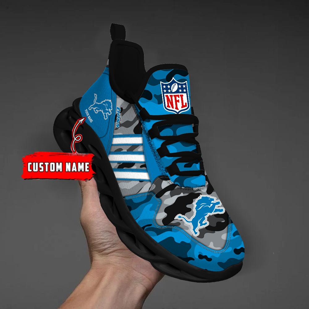 Ideafootwear Detroit Lions Max Soul Shoes Sneakers For Men And Women