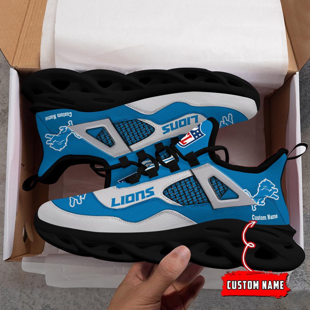 Ideafootwear Detroit Lions Max Soul Shoes Sneakers For Men And Women