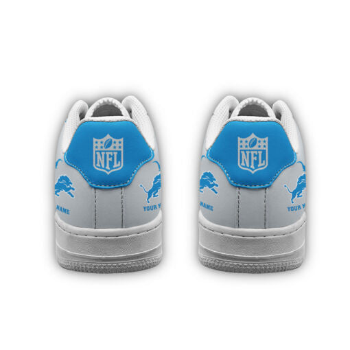 Ideafootwear Detroit Lions NFL Air Low-Top Sneakers Shoes For Men And Women