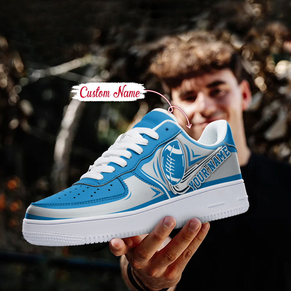 Ideafootwear Detroit Lions NFL Air Low-Top Sneakers Shoes For Men And Women