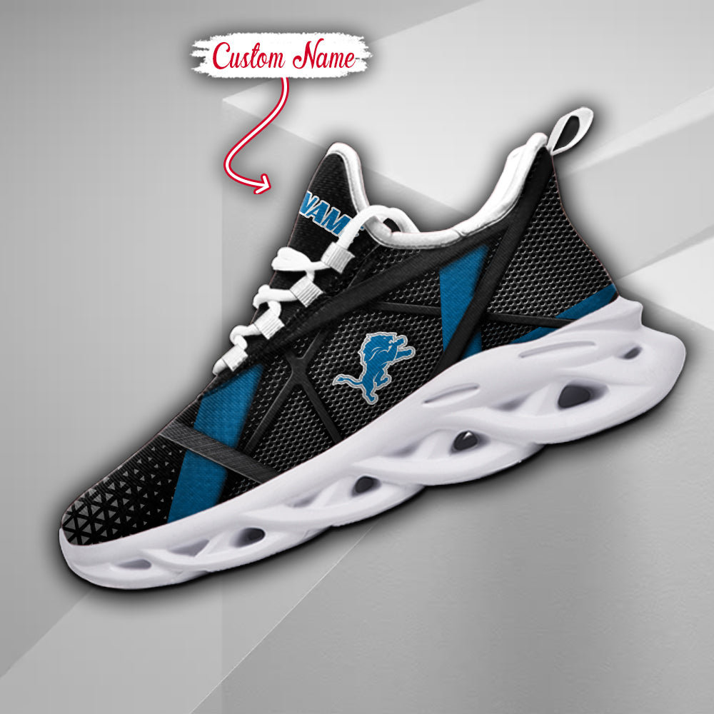 Ideafootwear Detroit Lions NFL Max Soul Shoes Sneakers For Men And Women