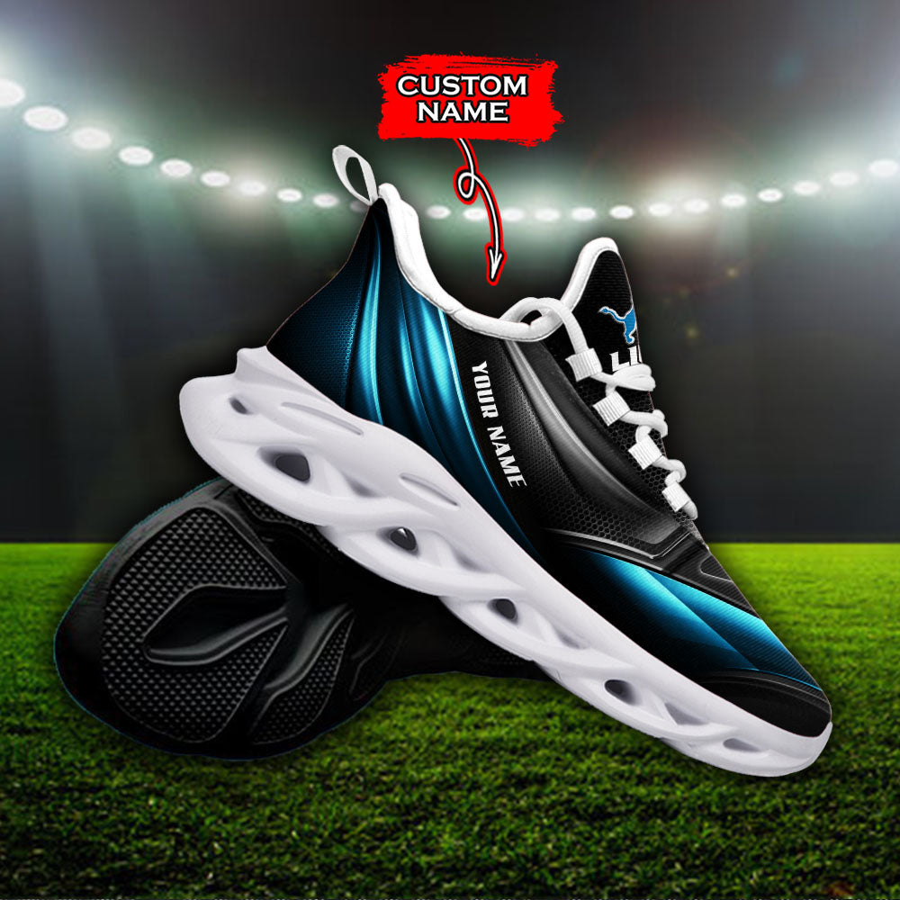 Ideafootwear Detroit Lions NFL Max Soul Shoes Sneakers For Men And Women