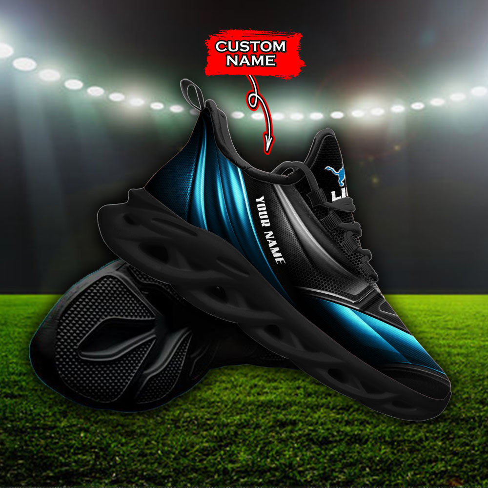 Ideafootwear Detroit Lions NFL Max Soul Shoes Sneakers For Men And Women