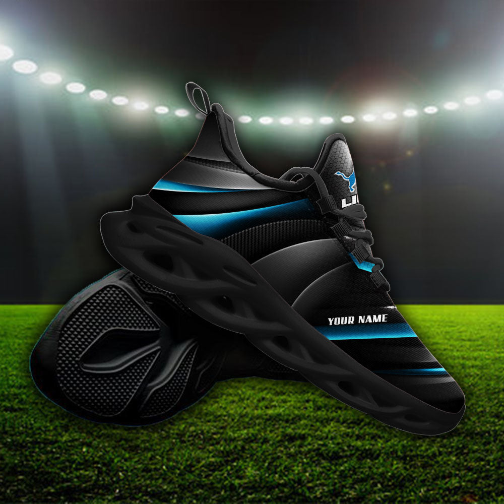 Ideafootwear Detroit Lions NFL Max Soul Shoes Sneakers For Men And Women
