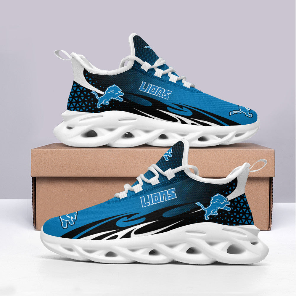 Ideafootwear Detroit Lions NFL Max Soul Shoes Sneakers For Men And Women