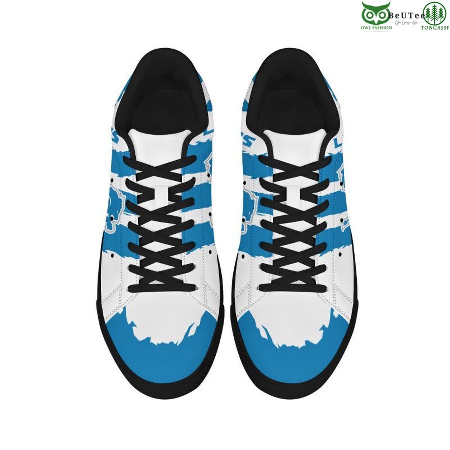 Ideafootwear Detroit Lions Skate Stan Shoes Sneakes For Men And Women