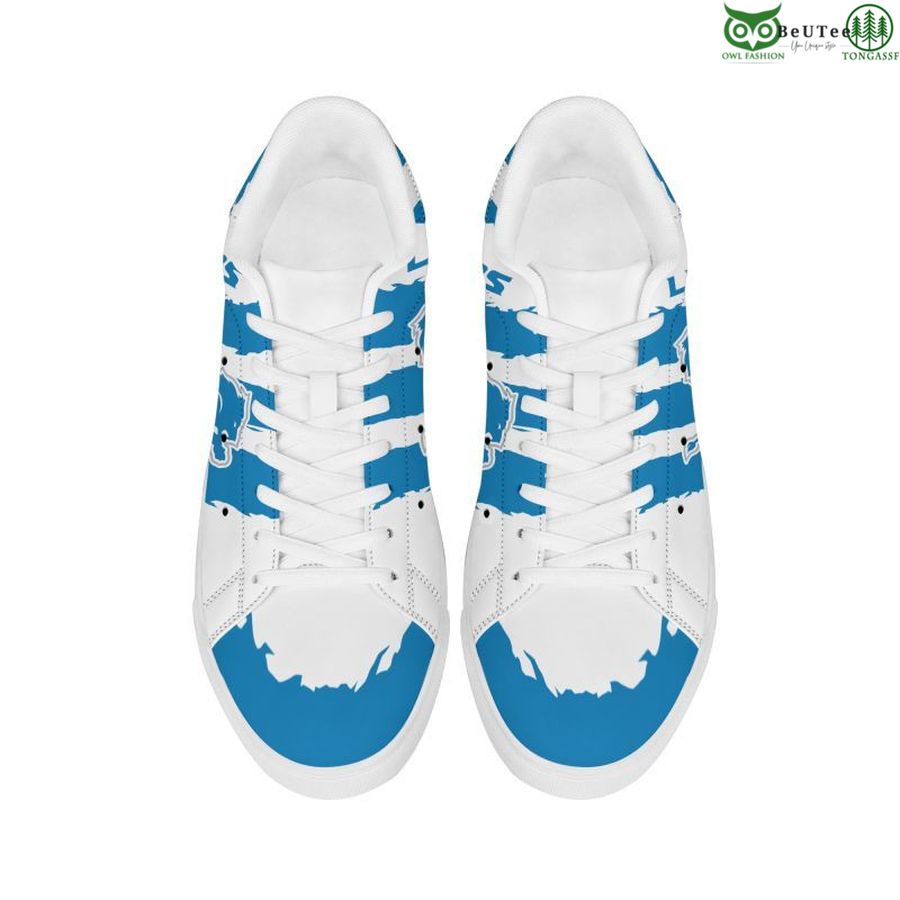 Ideafootwear Detroit Lions Skate Stan Shoes Sneakes For Men And Women