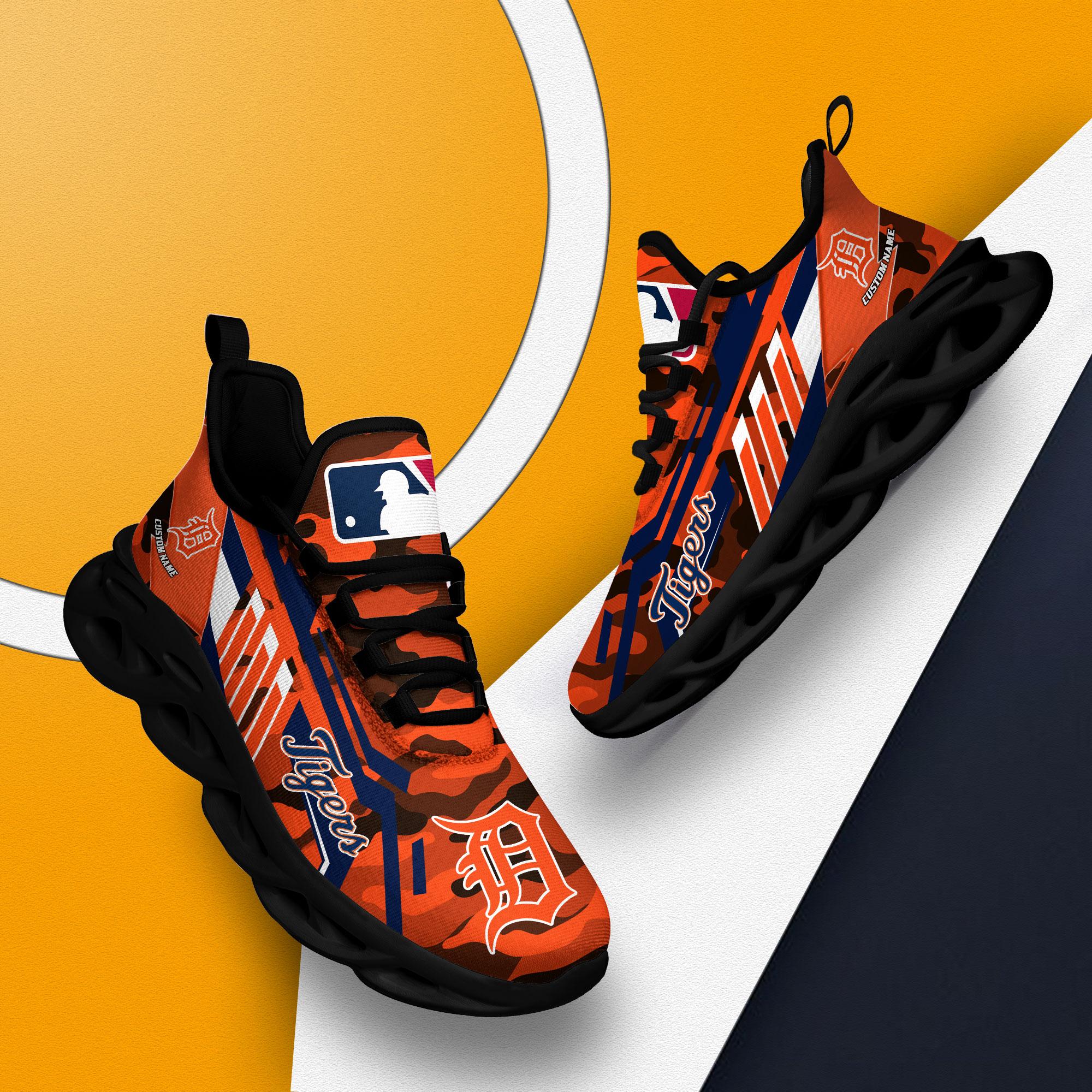 Ideafootwear Detroit Tigers Max Soul Shoes Sneakers For Men And Women