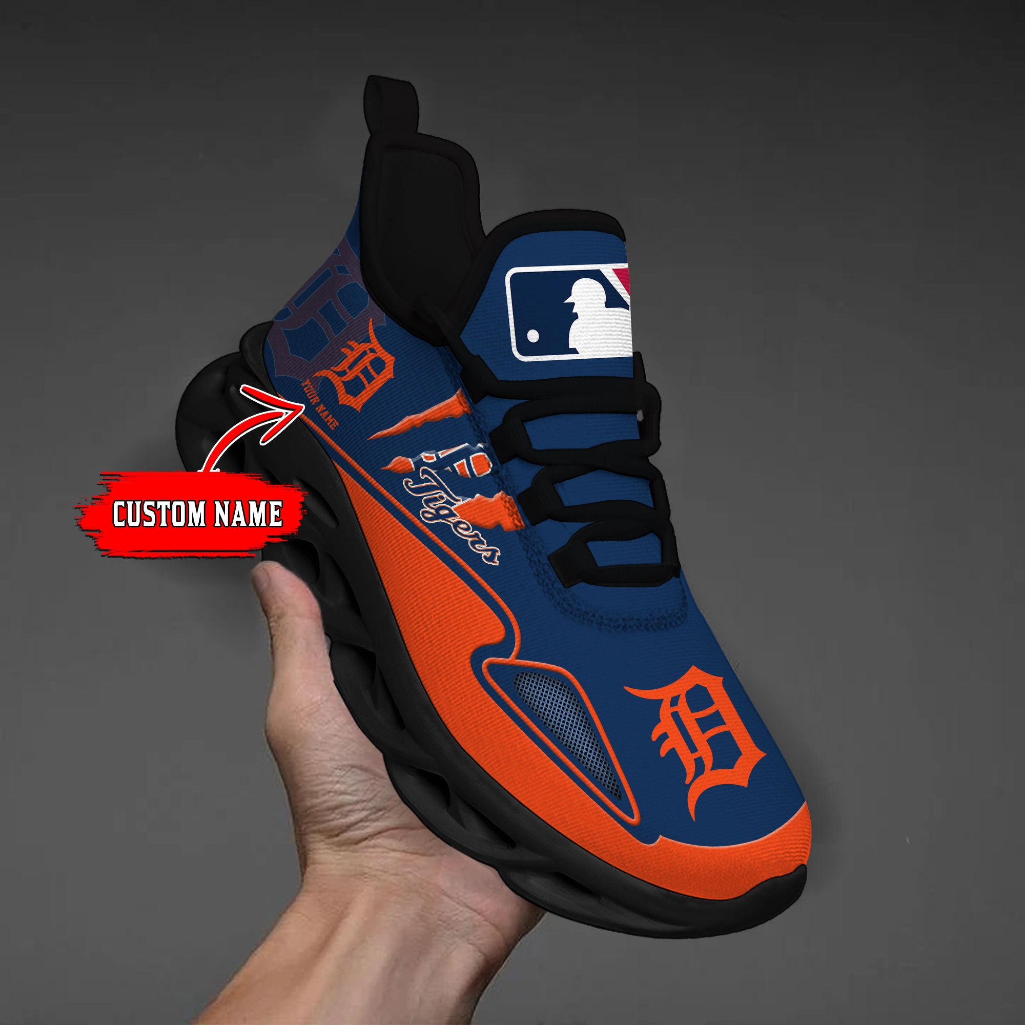 Ideafootwear Detroit Tigers Max Soul Shoes Sneakers For Men And Women