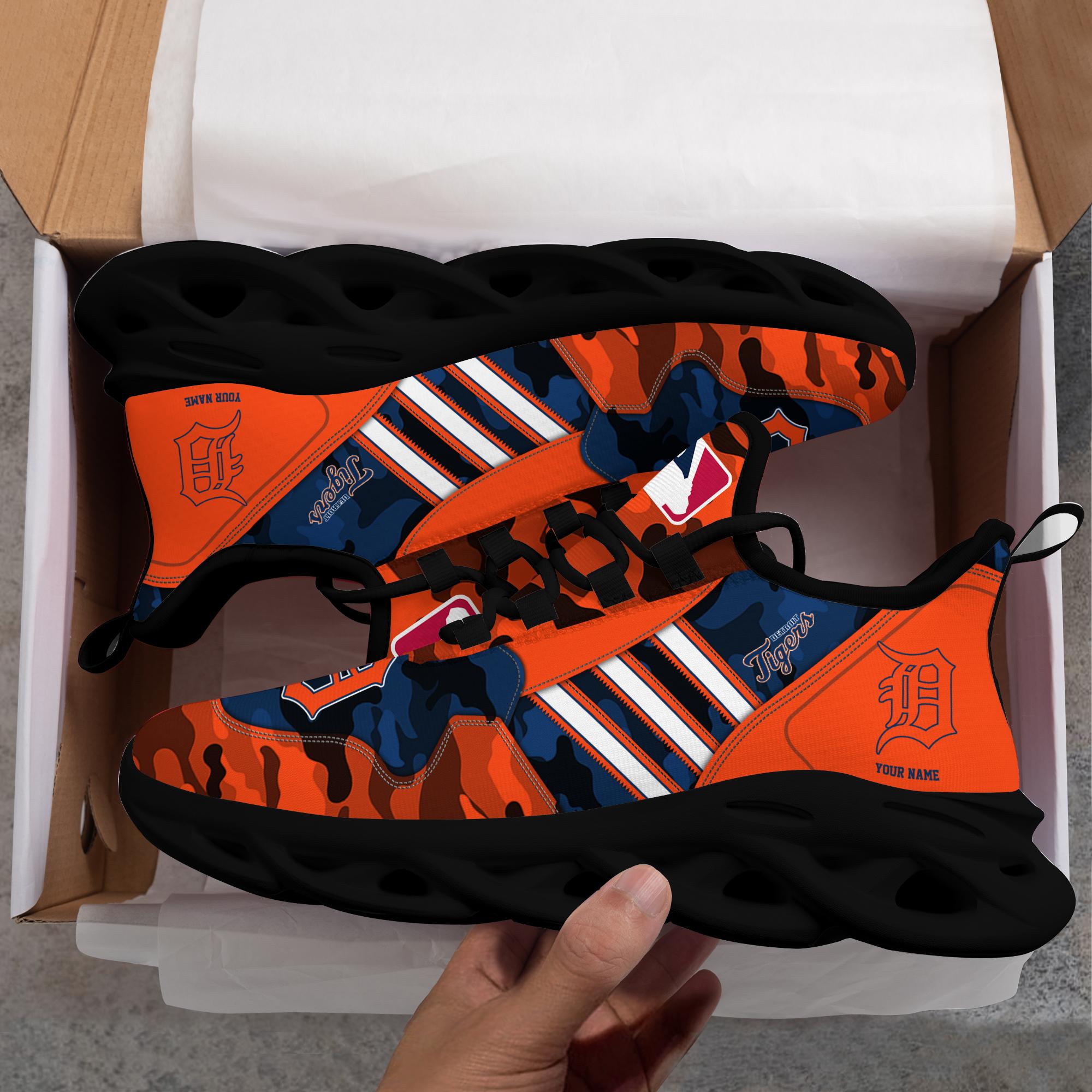 Ideafootwear Detroit Tigers Max Soul Shoes Sneakers For Men And Women