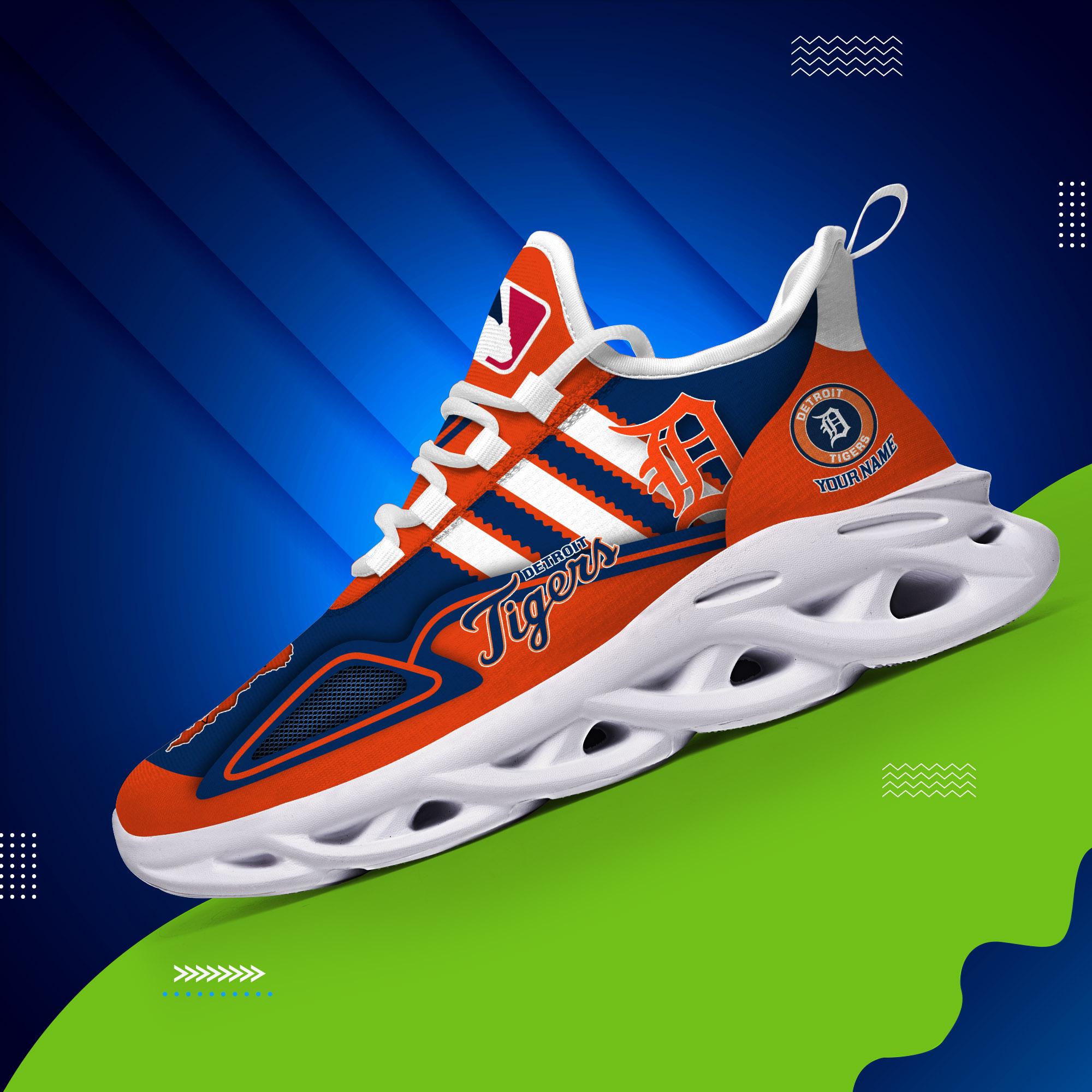 Ideafootwear Detroit Tigers Max Soul Shoes Sneakers For Men And Women