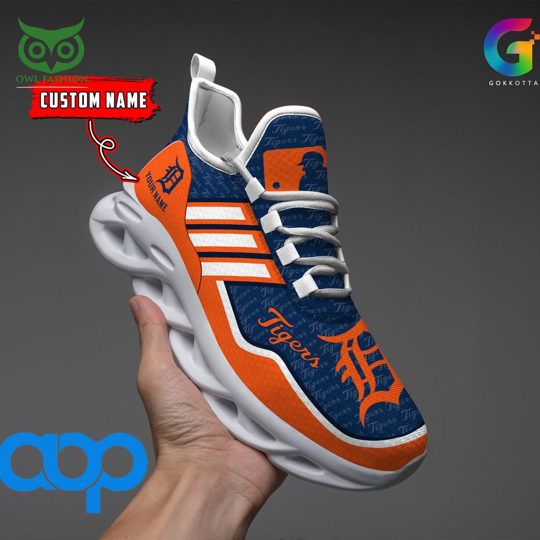 Ideafootwear Detroit Tigers Max Soul Shoes Sneakers For Men And Women