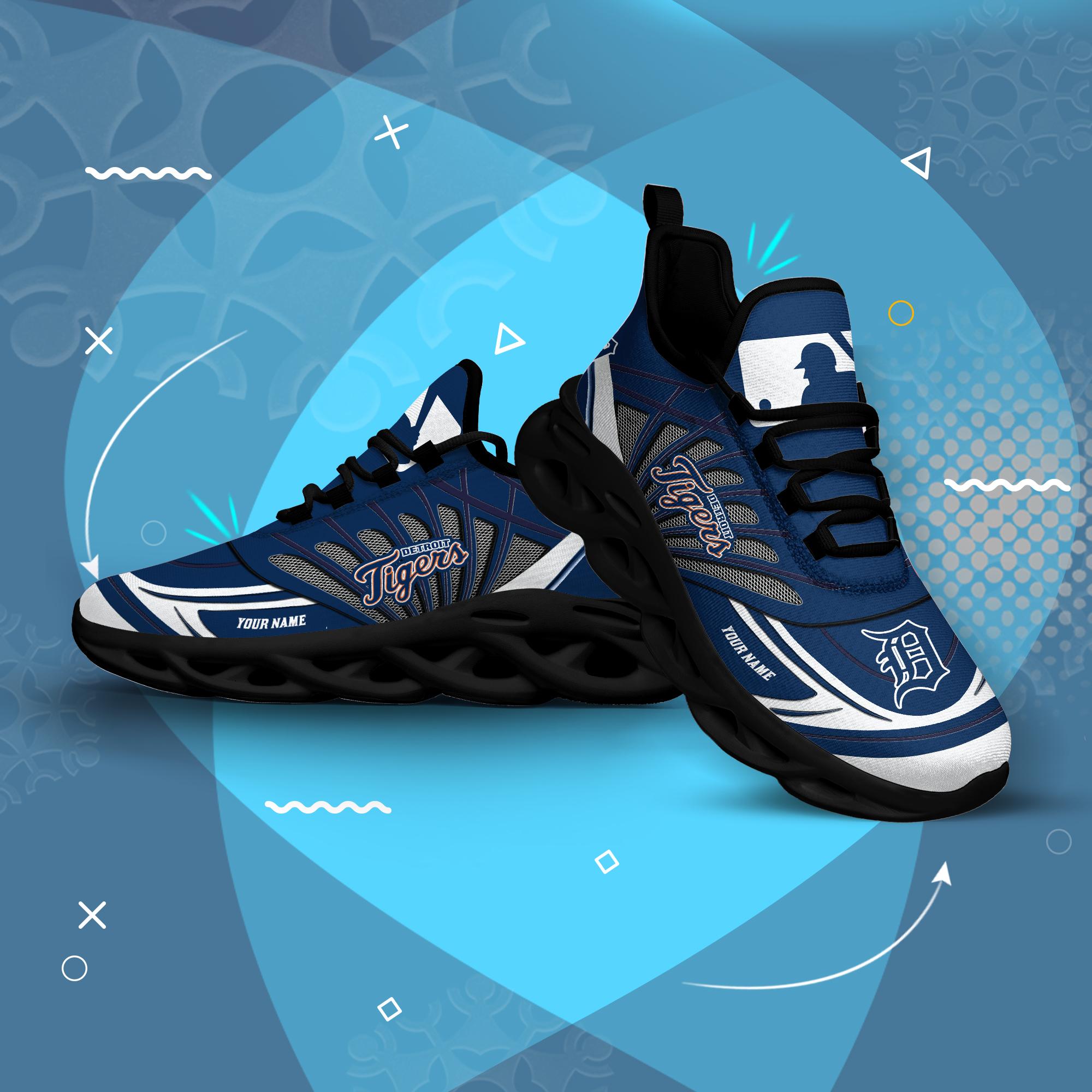 Ideafootwear Detroit Tigers Max Soul Shoes Sneakers For Men And Women