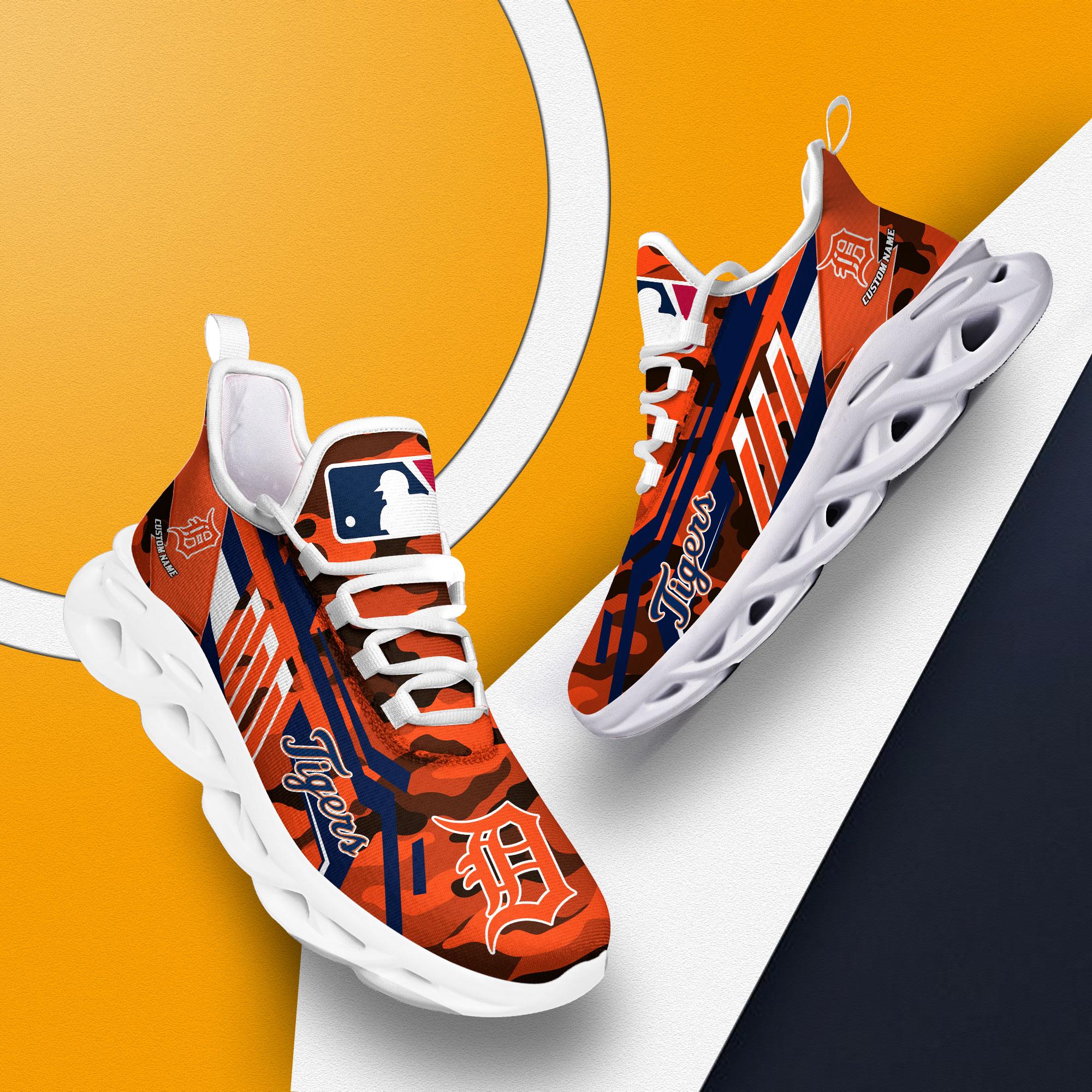 Ideafootwear Detroit Tigers Max Soul Shoes Sneakers For Men And Women