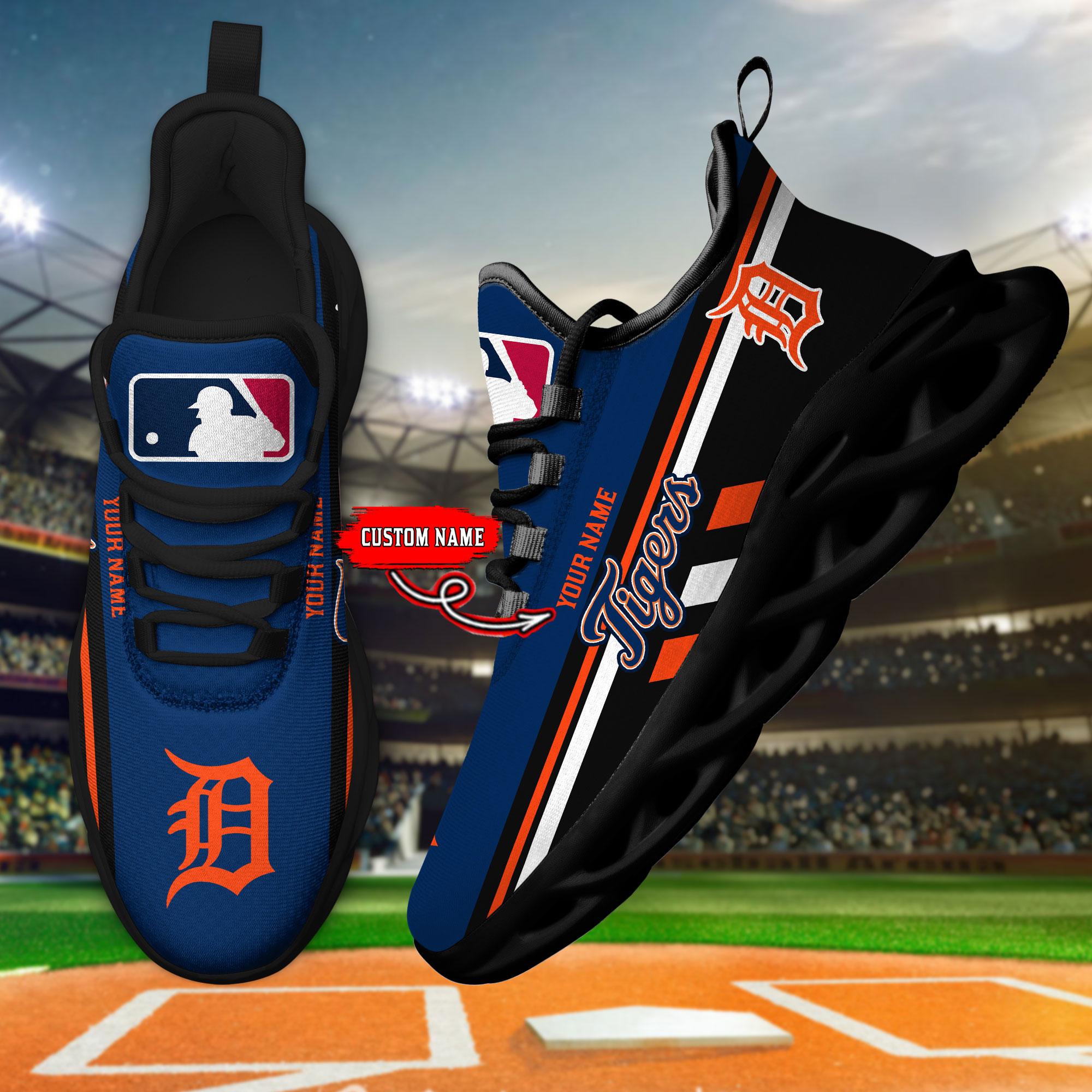 Ideafootwear Detroit Tigers Max Soul Shoes Sneakers For Men And Women