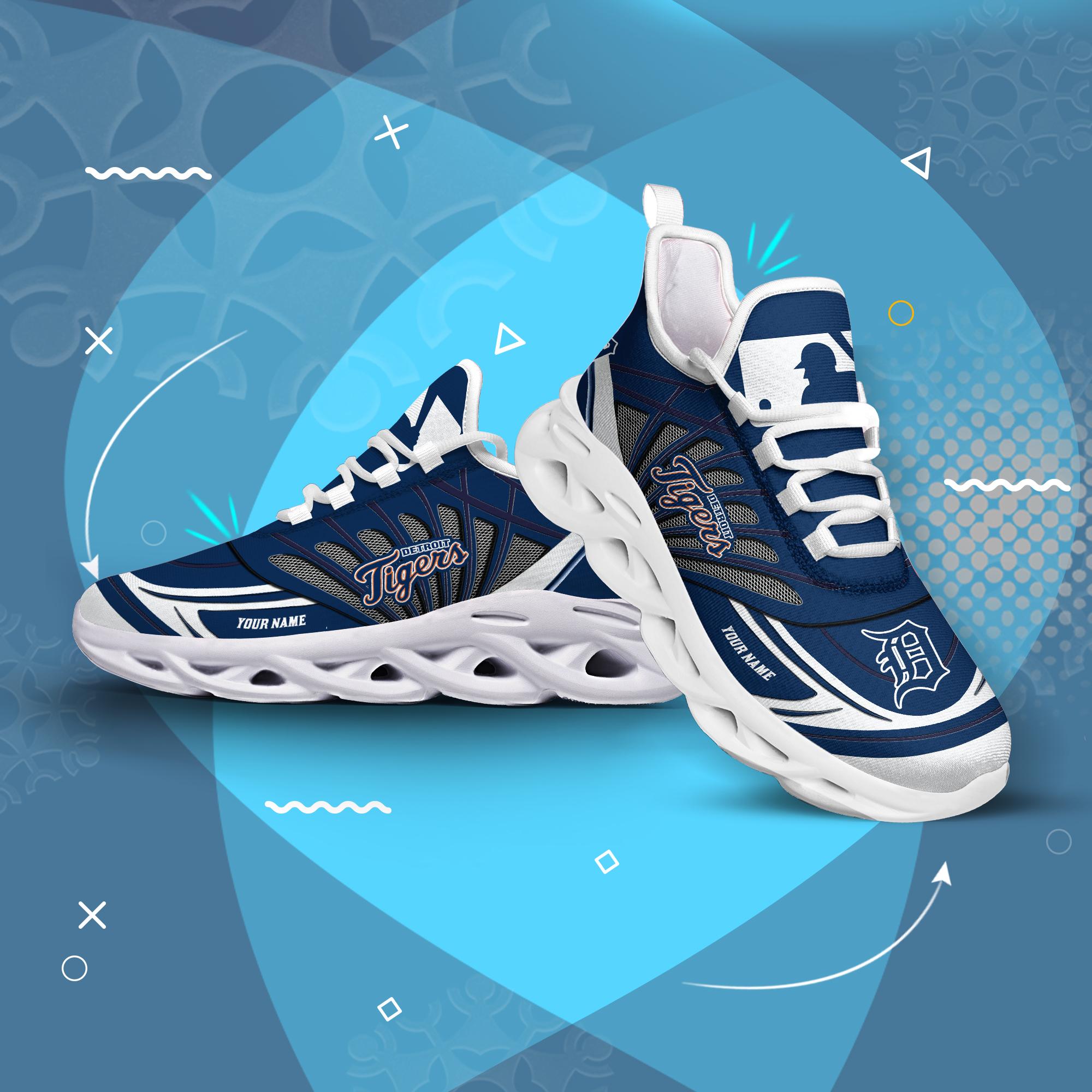 Ideafootwear Detroit Tigers Max Soul Shoes Sneakers For Men And Women