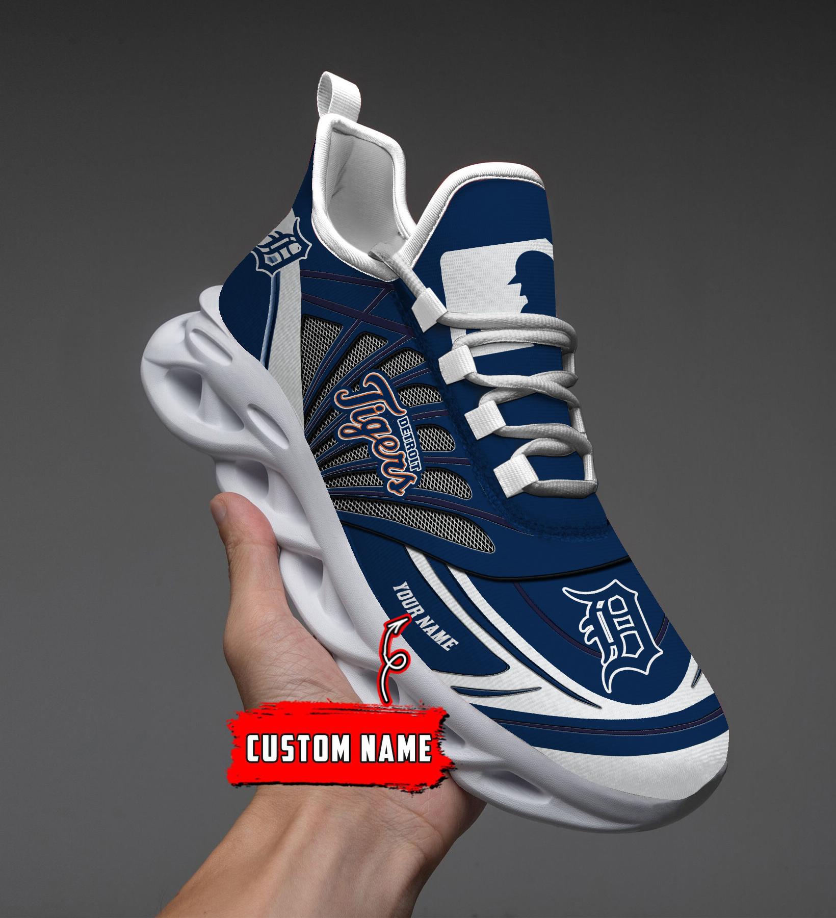 Ideafootwear Detroit Tigers Max Soul Shoes Sneakers For Men And Women