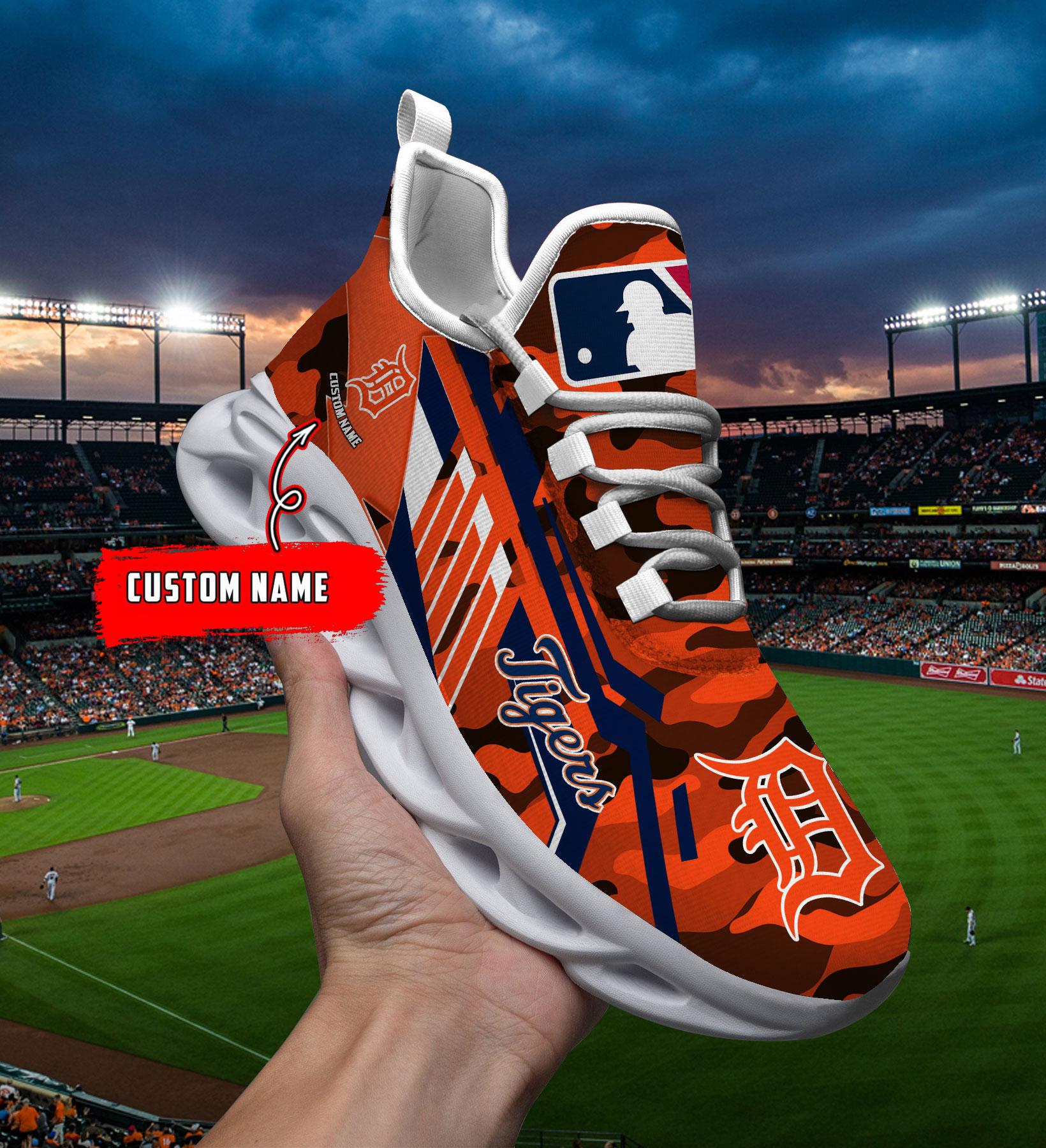 Ideafootwear Detroit Tigers Max Soul Shoes Sneakers For Men And Women