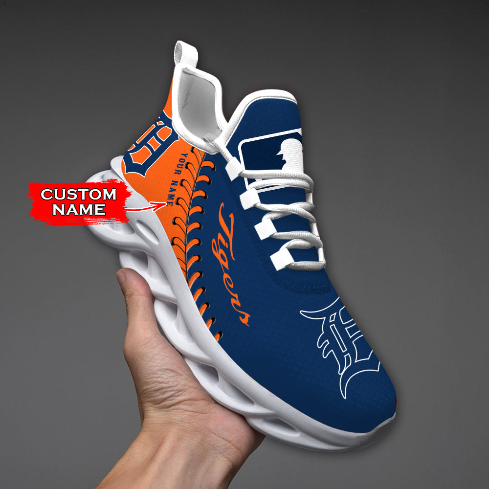 Ideafootwear Detroit Tigers MLB Max Soul Shoes Sneakers For Men And Women