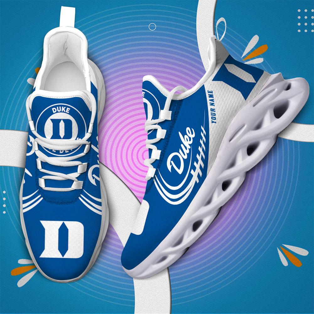 Ideafootwear Duke Blue Devils Max Soul Shoes Sneakers For Men And Women