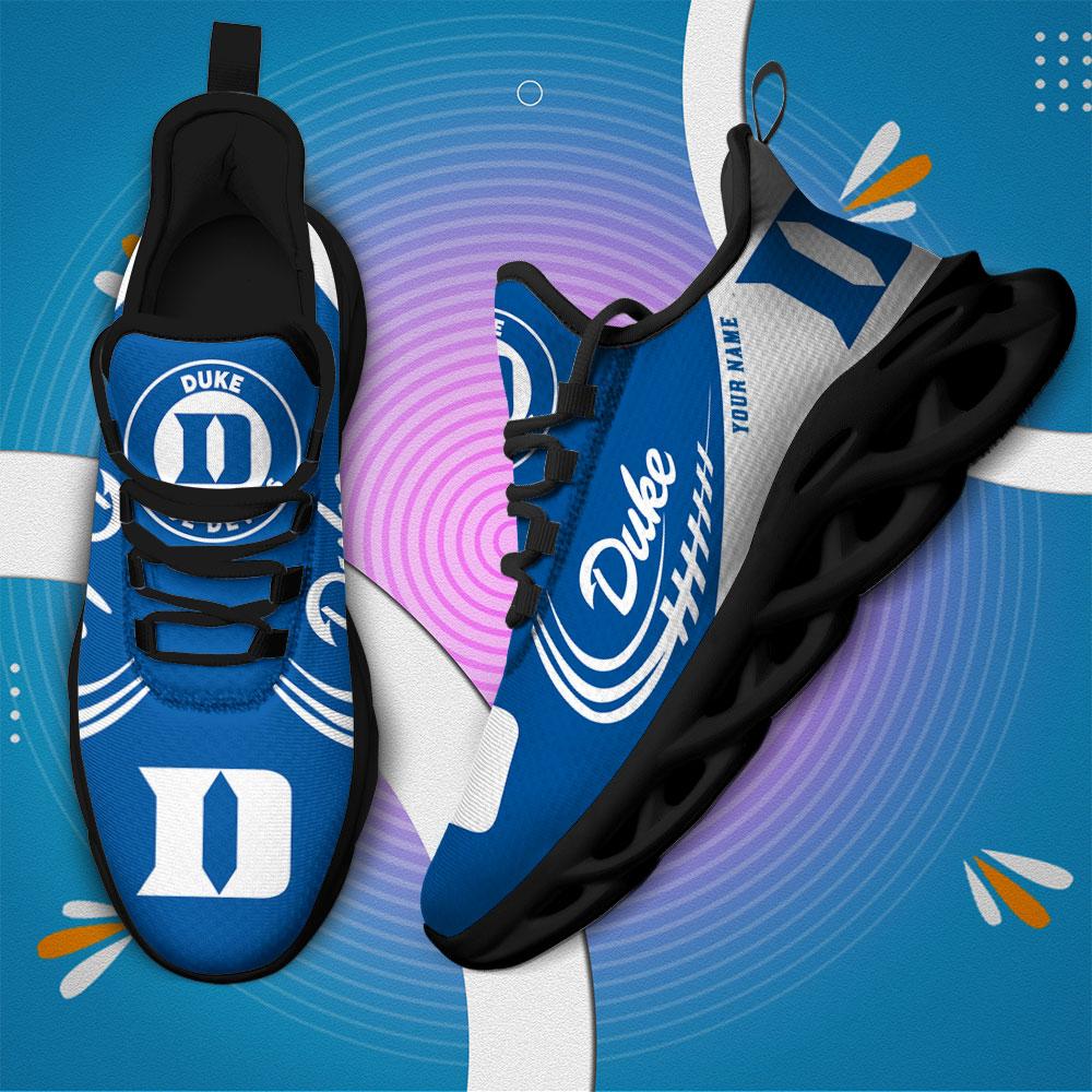 Ideafootwear Duke Blue Devils Max Soul Shoes Sneakers For Men And Women